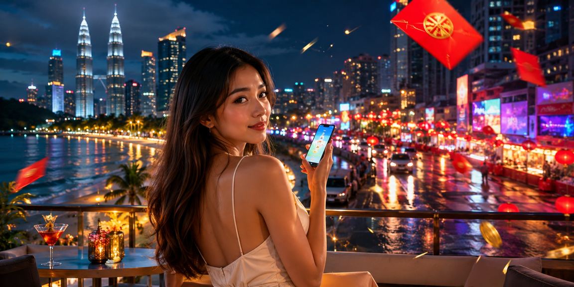 Bonus sampul merah Tahun Baru Cina di Kuala Lumpur gaya Malaysia