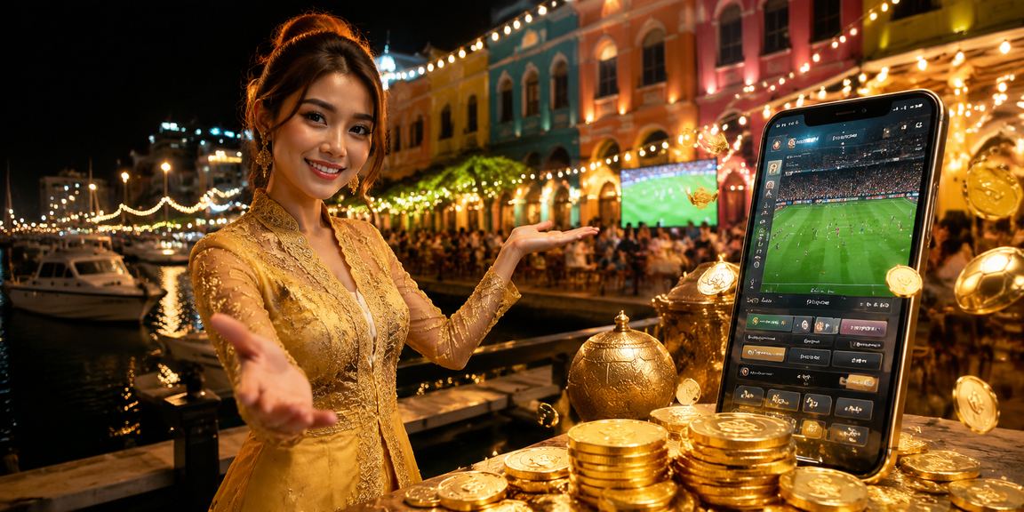 Kasino mudah alih bergaya kebaya Malaysia di Penang